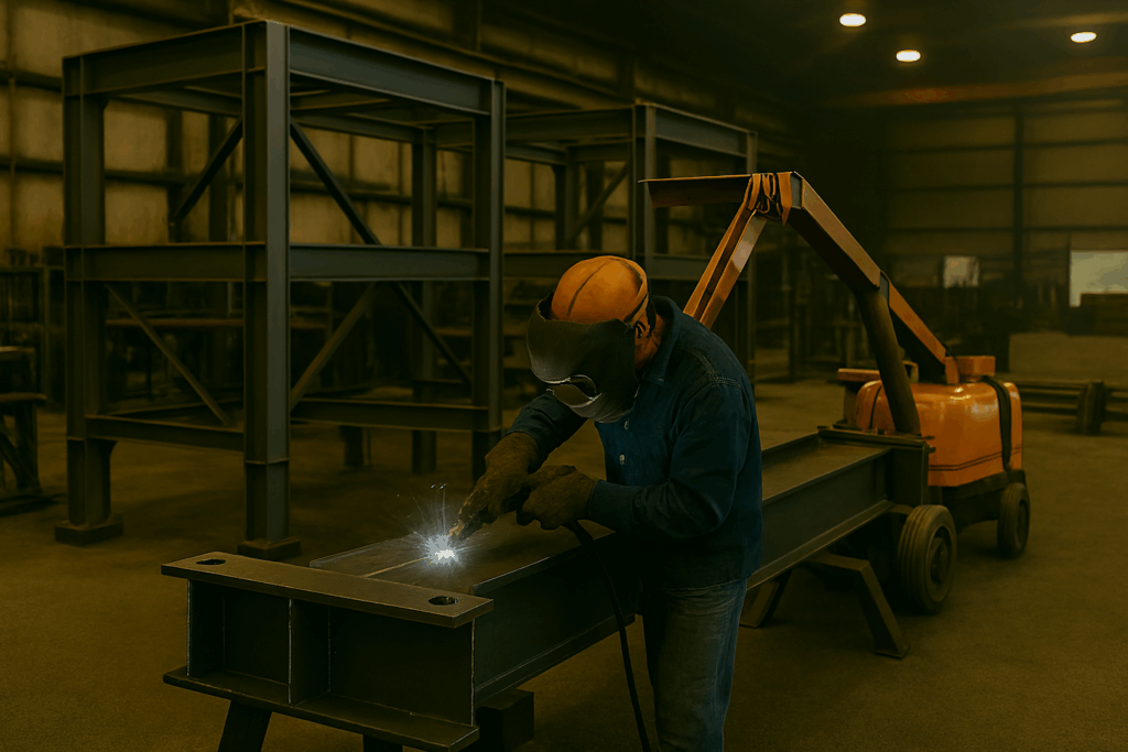 Vigas de Acero Vigas De Acero Fko Industrial Mexico Guadalajara Zapopan 1024x683